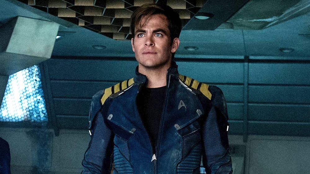 Chris Pine as Captain James T. Kirk in Star Trek: Beyond