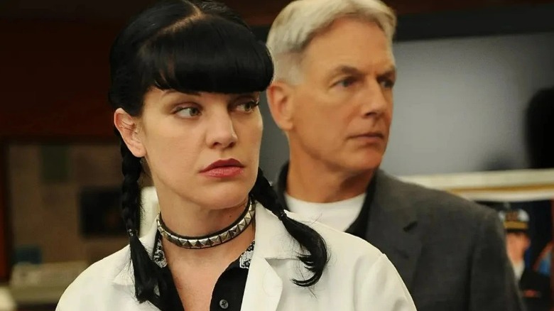 Gibbs and Abby on NCIS