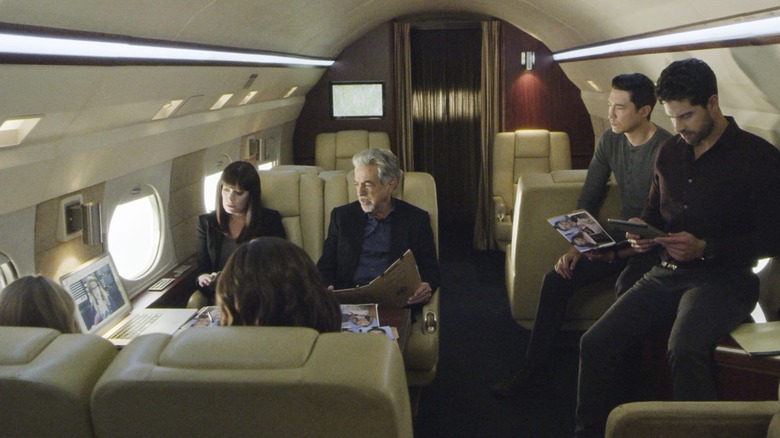 The BAU on the jet - Criminal Minds