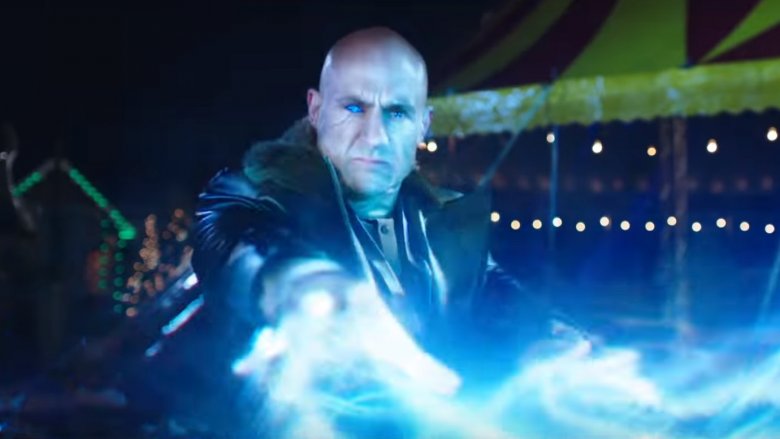 Mark Strong as Dr. Thaddeus Sivana in Shazam!