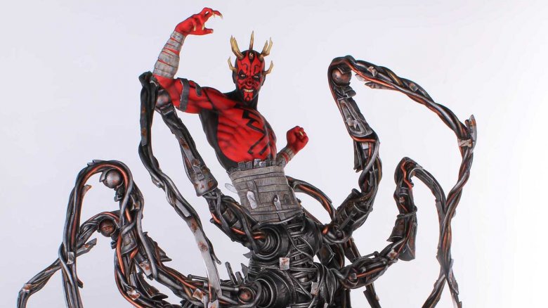 Darth Maul with robot spider legs