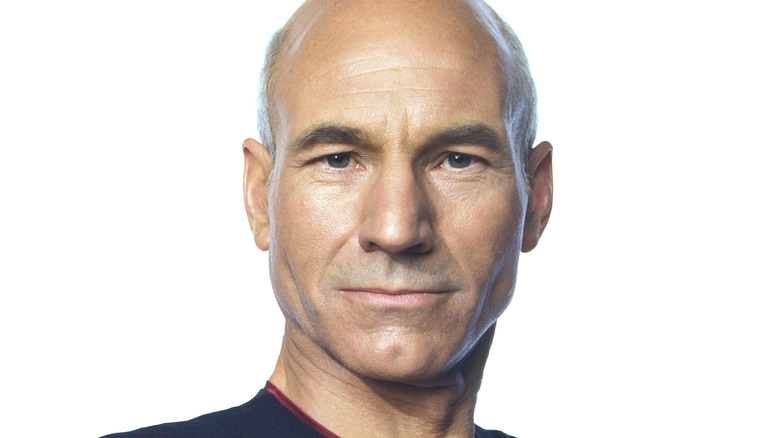 Jean-Luc Picard staring intently