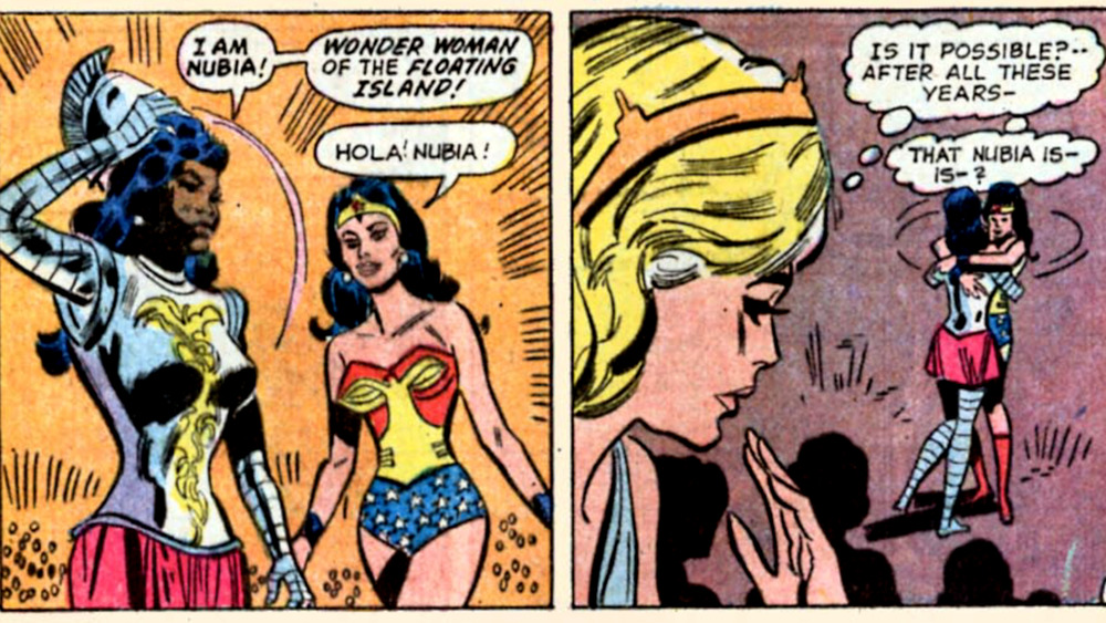 Nubia reveals herself, and Hippolyta knows her