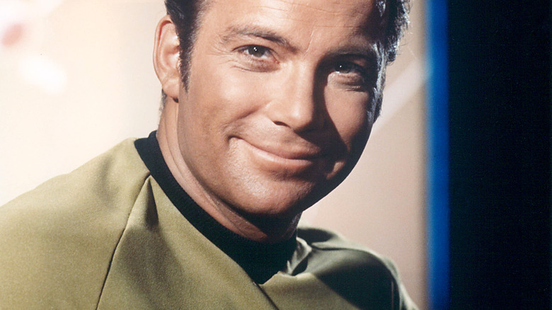 James T. Kirk smiling