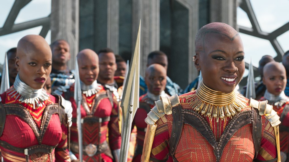 The female warriors of Wakanda in Black Panther