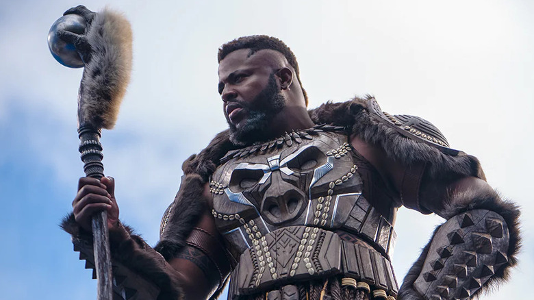 M'Baku looks poised