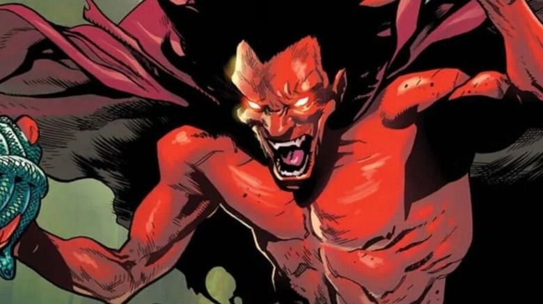 Mephisto looking angry