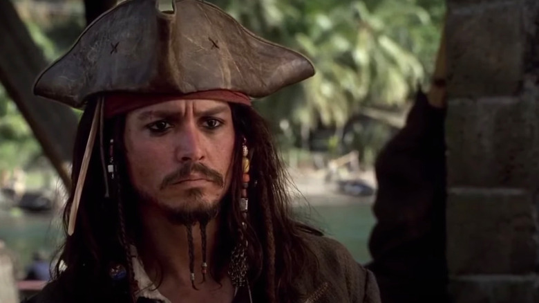 Jack Sparrow in closeup 