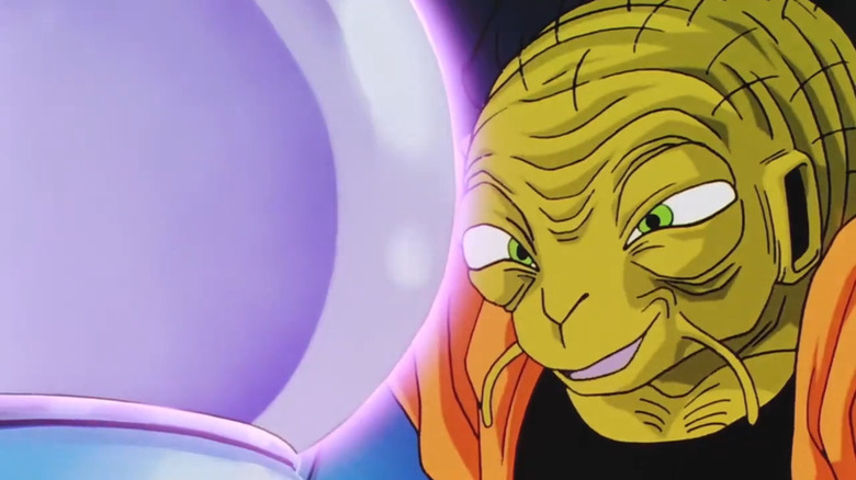 Dragon Ball's Spopovich snarling