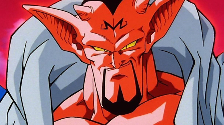 Dragon Ball's Dabura smirking