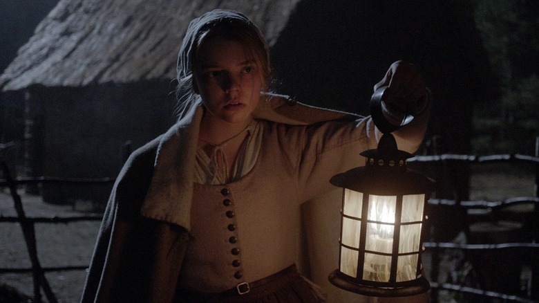 Thomasin with a lantern in "The Witch" (2015)