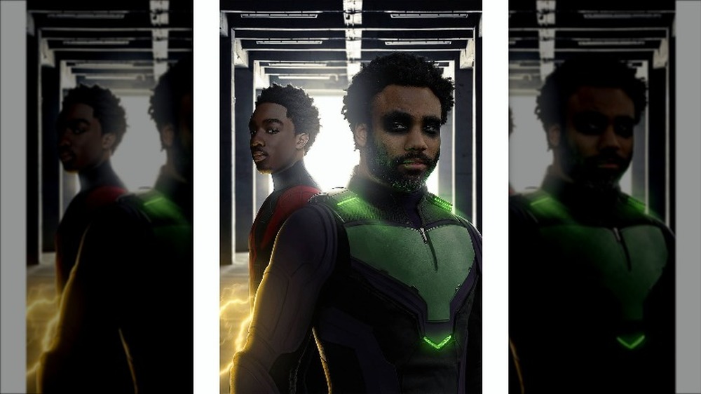 Caleb McLaughlin Miles Morales Donald Glover Prowler