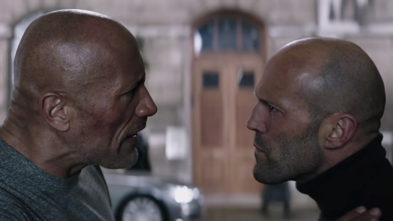 Hobbs and Shaw argue