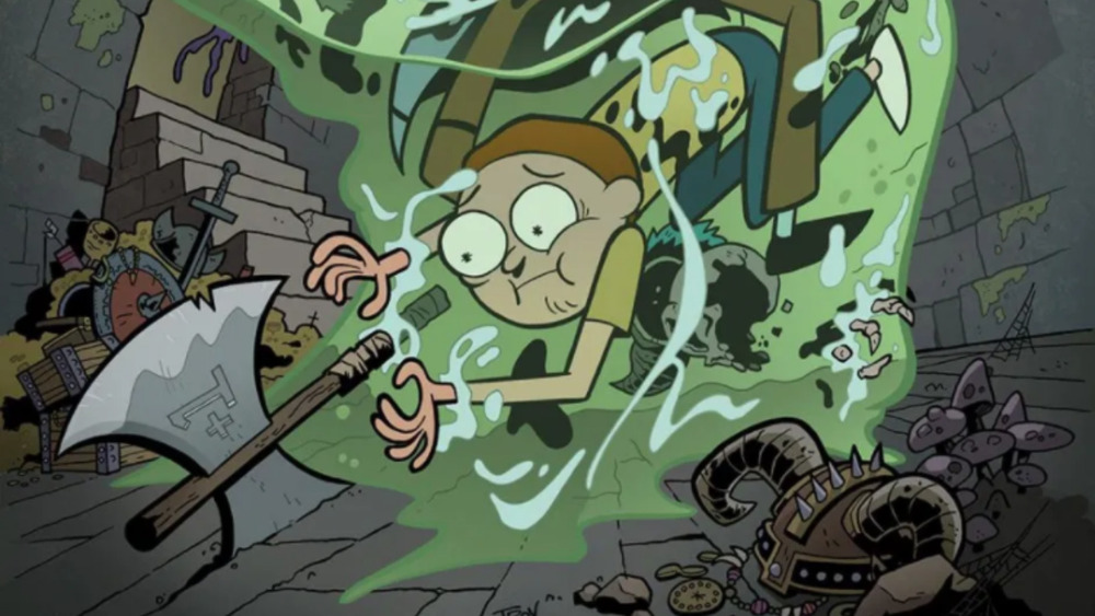 Morty Smith playing D&D