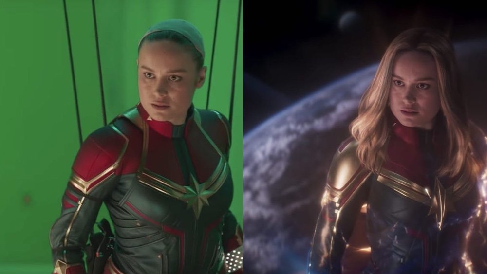 Brie Larson as Captain Marvel in Avengers: Endgame