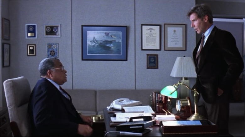 James Greer sitting Jack Ryan office