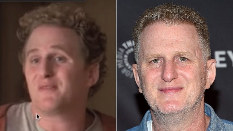 Michael Rapaport then and now
