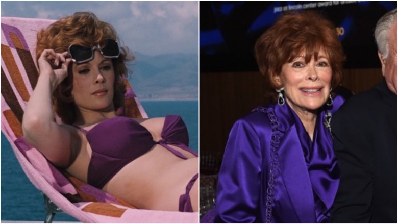 Jill St. John then and now