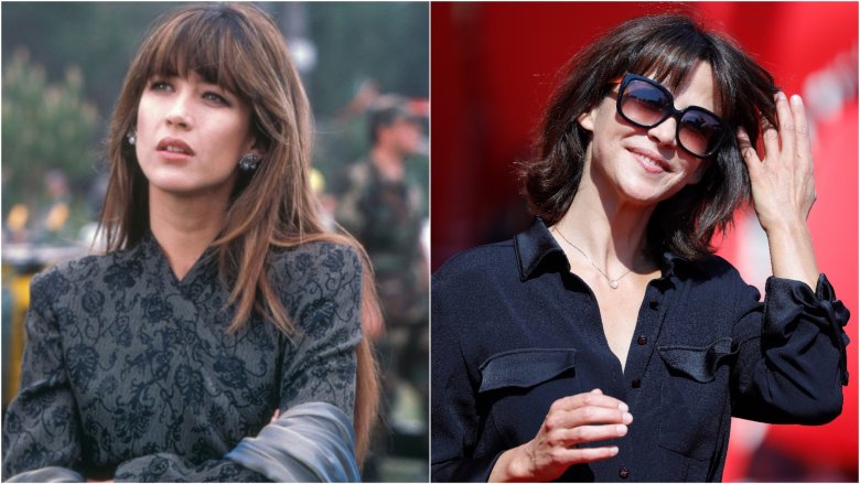 Sophie Marceau then and now