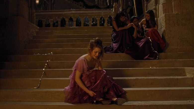 Hermione crying