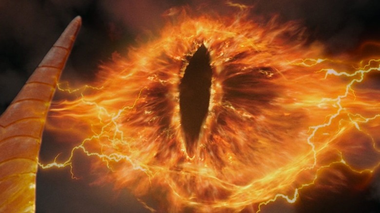 Eye of Sauron on Barad-dur
