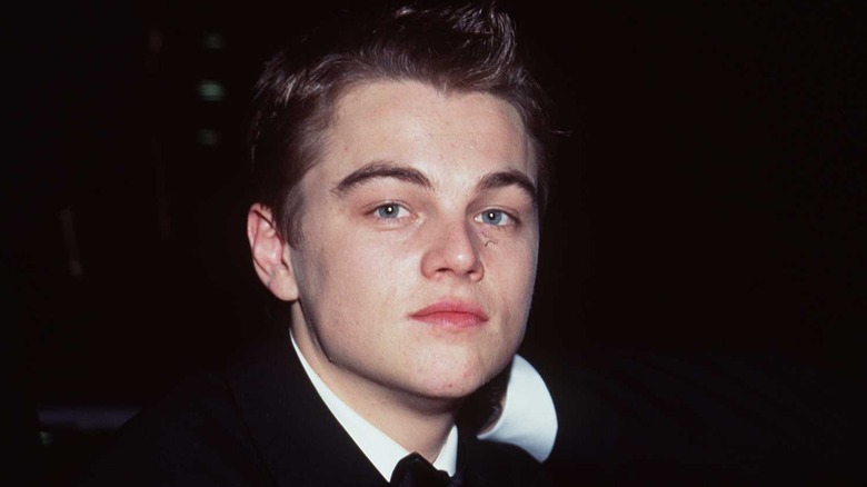 Young Leonardo Dicaprio looking dapper