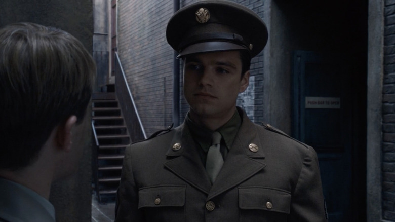 Sebastian Stan in military uniform