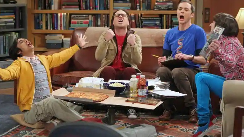 Raj, Leonard, Sheldon, Howard