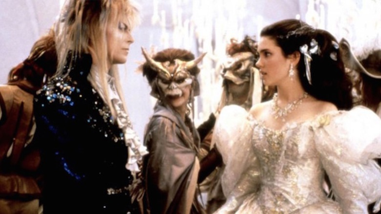 David Bowie and Jennifer Connelly dancing in Labyrinth