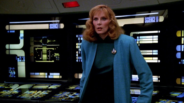 Gates McFadden as Doctor Beverly Crusher in Remember Me