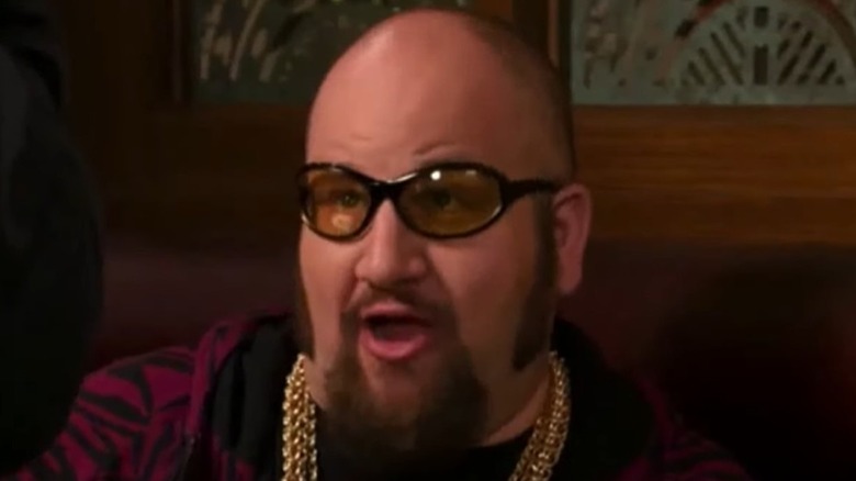 Gustavo Rocque talking with sunglasses