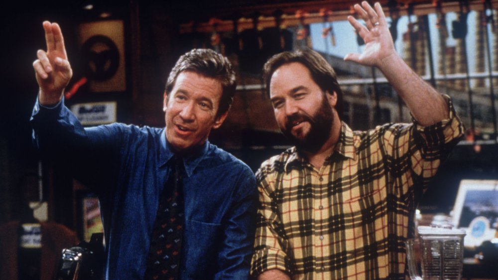 Tim Allen and Richard Karn on Home Improvement