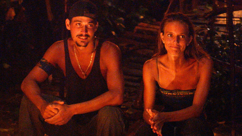 Boston Rob & Amber on Survivor: All-Stars