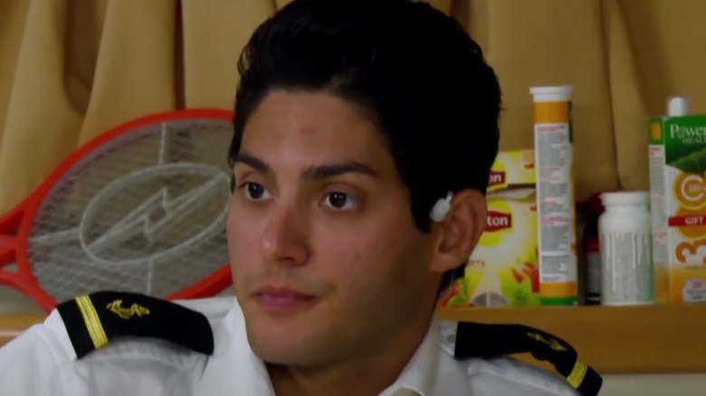 Danny Zureikat in crew mess on Below Deck Mediterranean