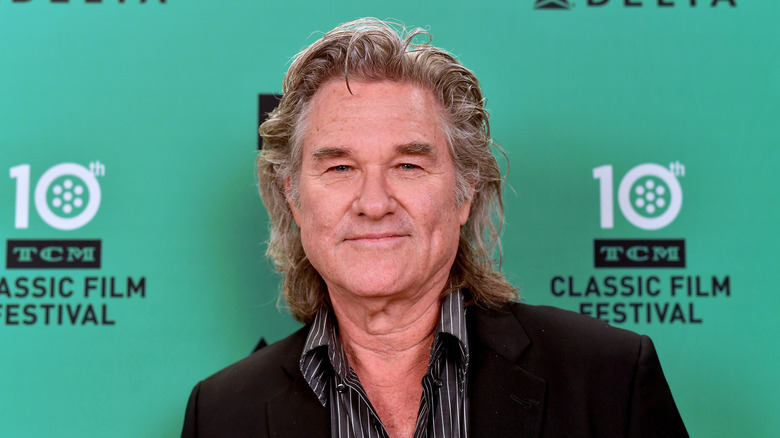 Kurt Russell smiling