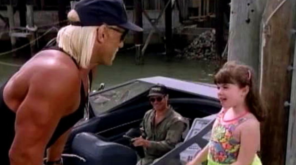 Hulk Hogan and Robin Weisman in Thunder in Paradise