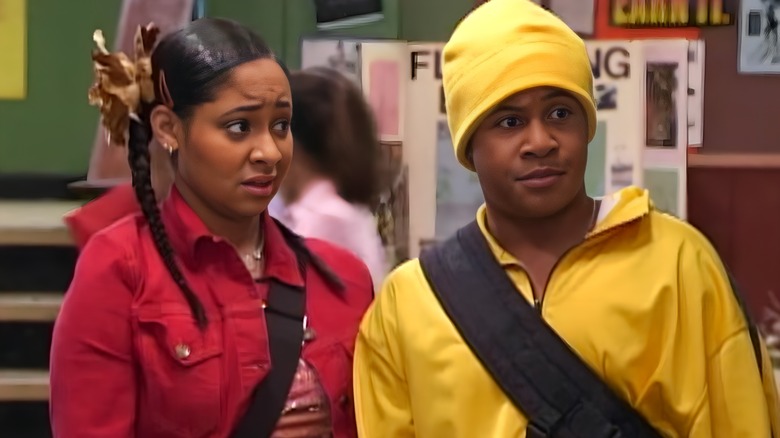 Raven and Eddie looking confused