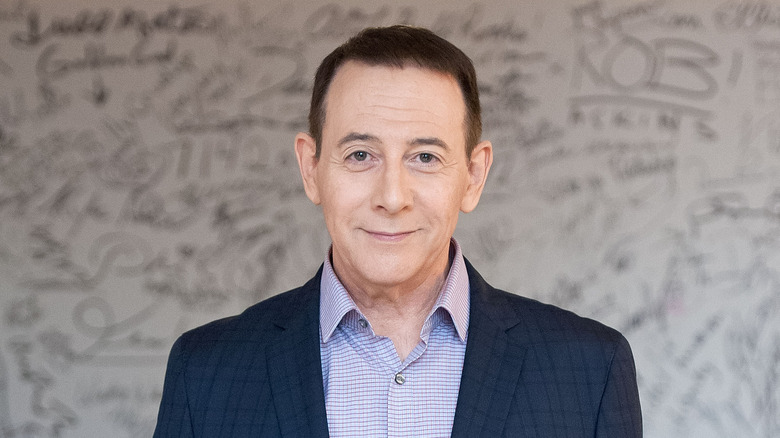 Paul Reubens smiling