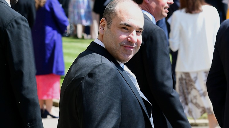 Rick Hoffman smiling