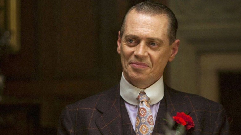 Nucky Thompson smirking