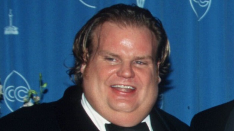 Chris Farley smiling 