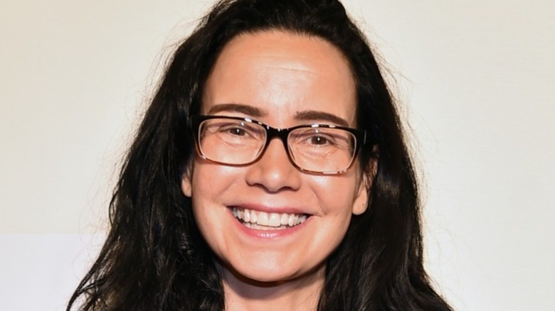 Janeane Garofalo smiling 