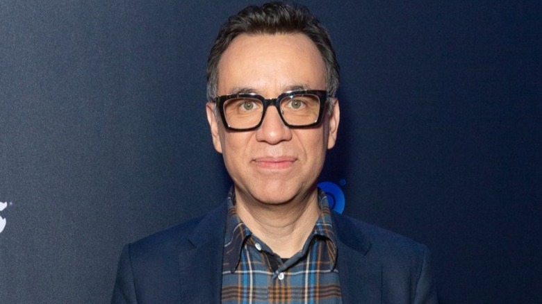 Fred Armisen posing