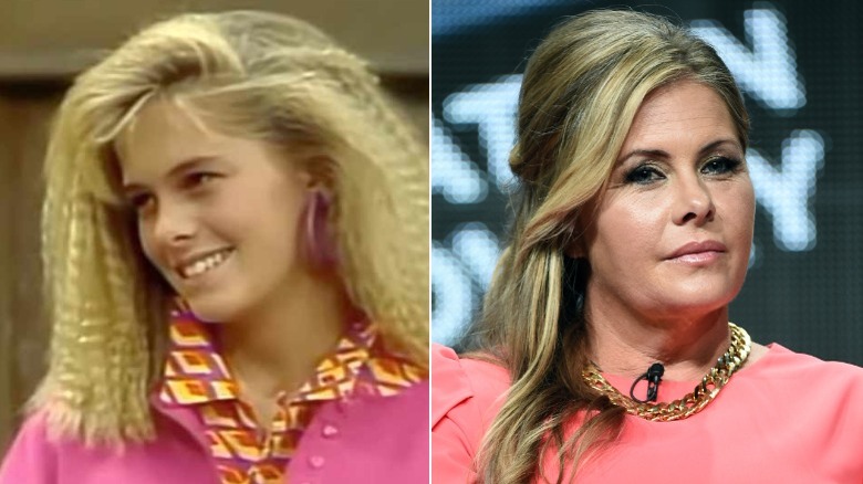 Nicole Eggert then and now