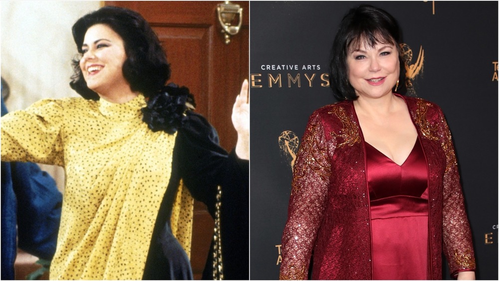 Delta Burke then and now