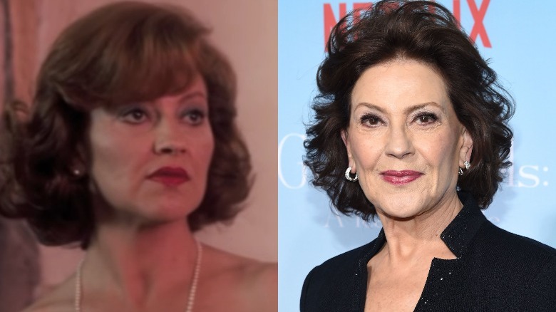 Kelly Bishop split image, then and now