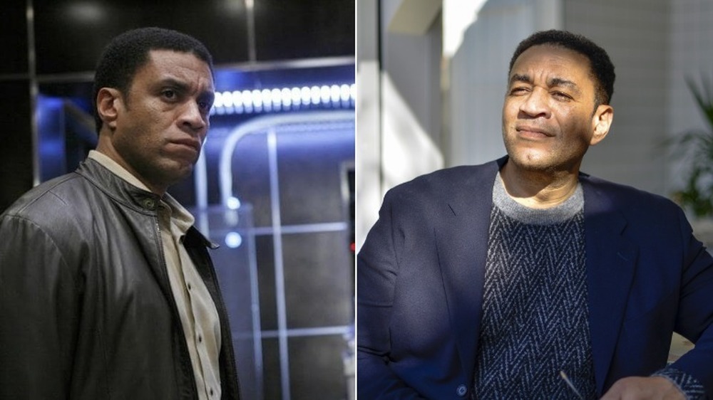 Harry Lennix smiling and Boyd