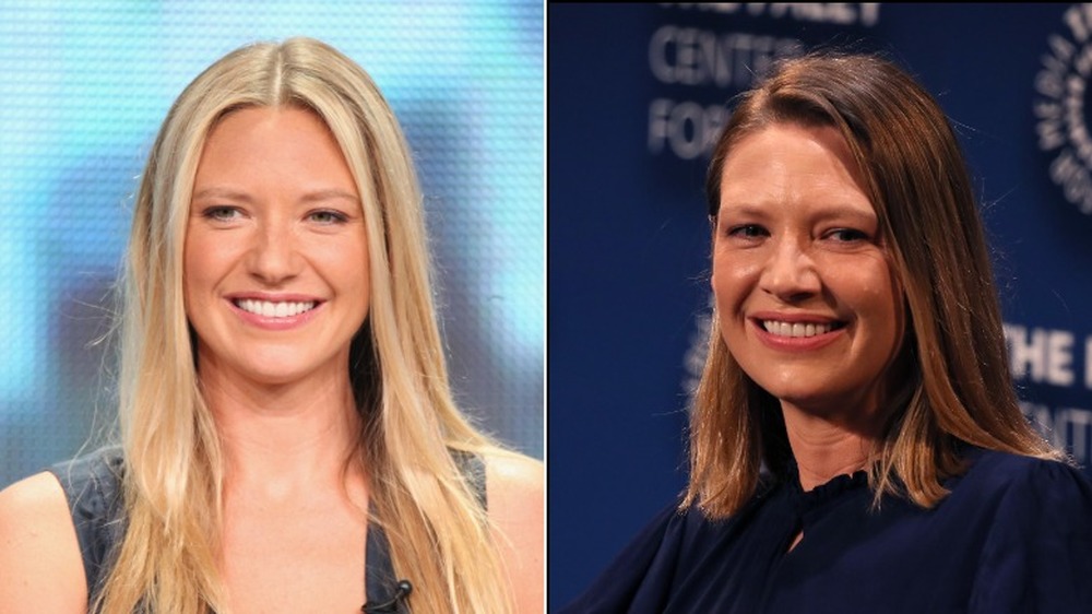 Anna Torv in 2012 and 2019