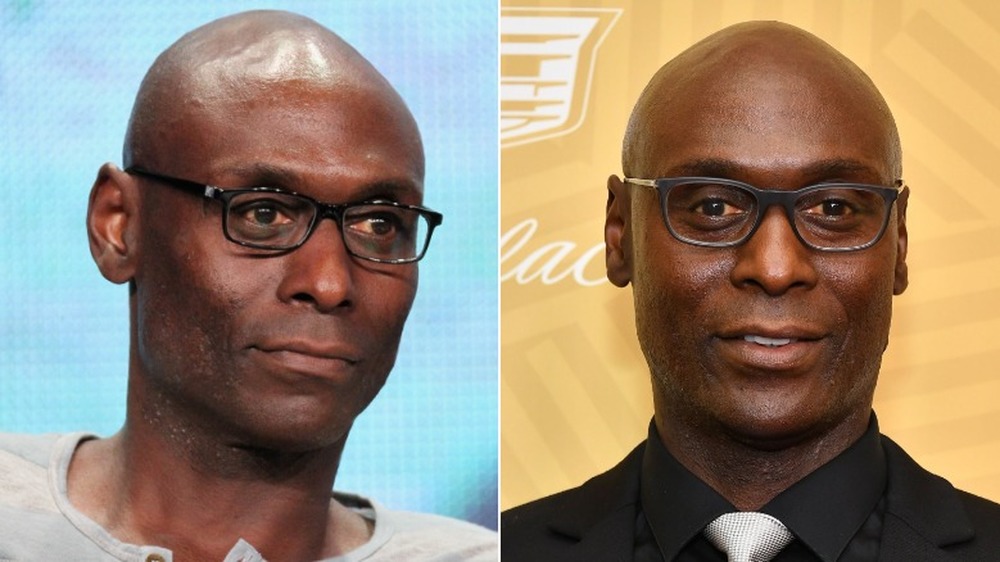 Lance Reddick in 2012 and 2020