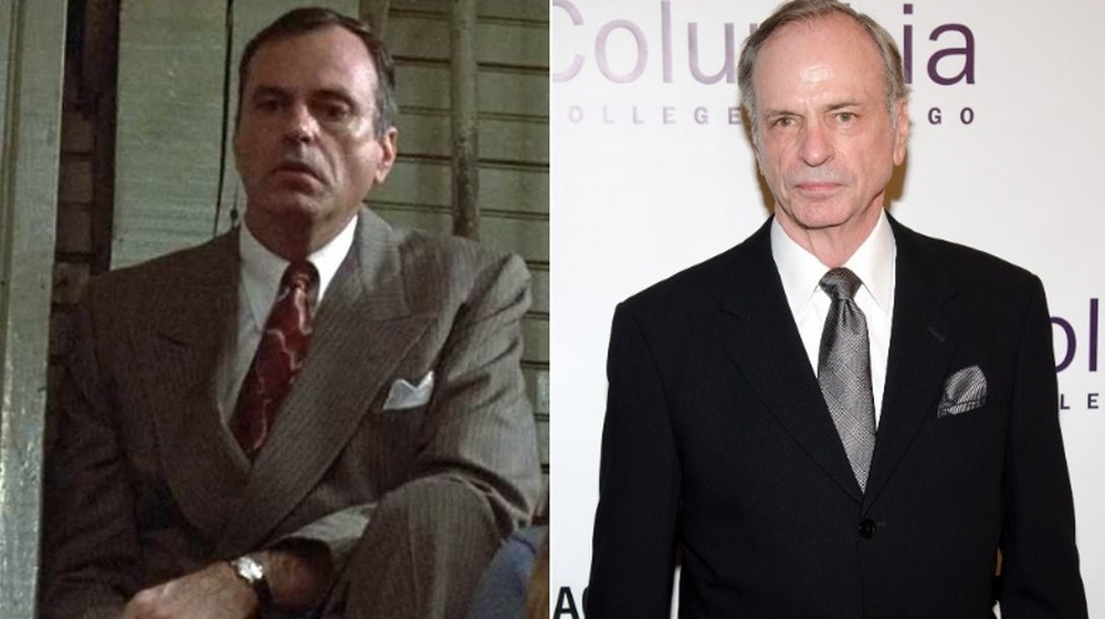 Chelcie Ross in Hoosiers (L) and more recently (R)